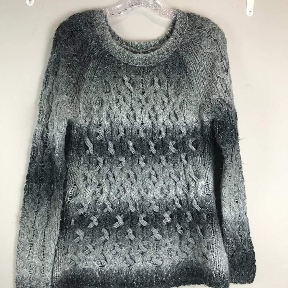 Women's Gray Wool Blend Sundance Pullover Sweater Size S